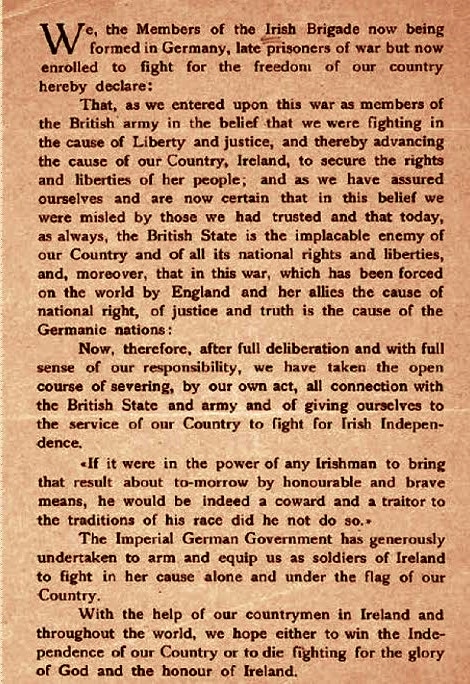 Oath for the Irish Brigade